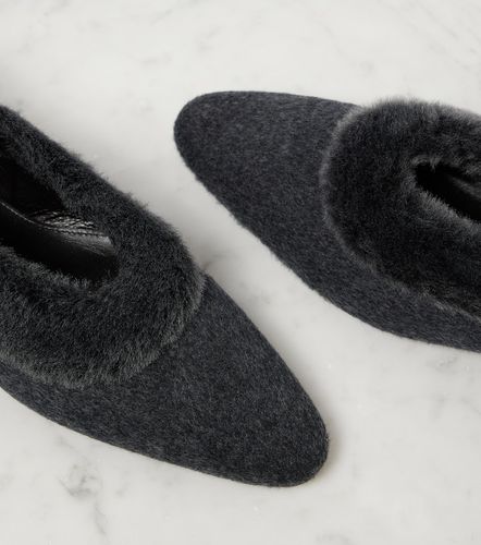 Toteme Shearling-lined ballet flats - Toteme - Modalova