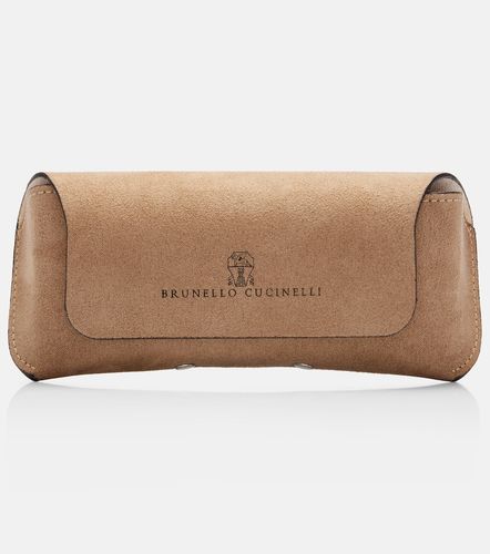 Occhiali da sole rotondi con monili - Brunello Cucinelli - Modalova