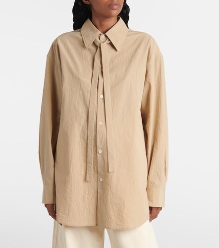 Camisa de algodón con lazada - Lemaire - Modalova