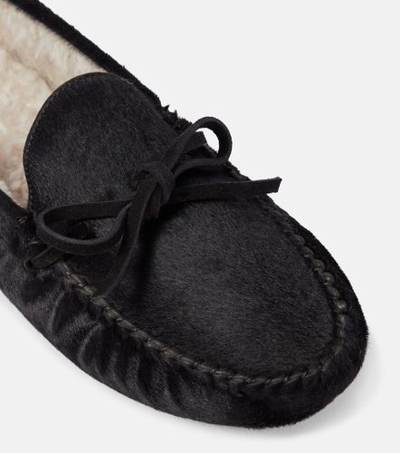 Mocasines Lucca de pelo de becerro - The Row - Modalova
