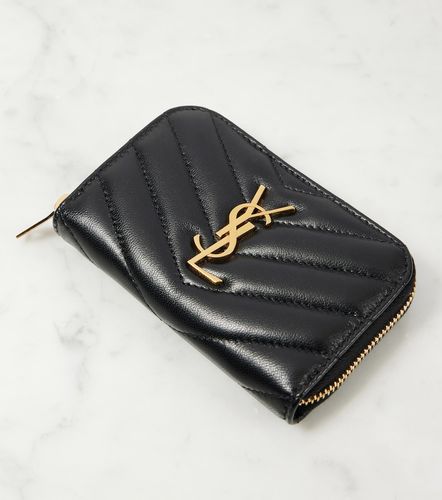 Monedero Cassandre de piel matelassé - Saint Laurent - Modalova