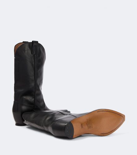 Botas cowboy Heel-Less de piel - Maison Margiela - Modalova
