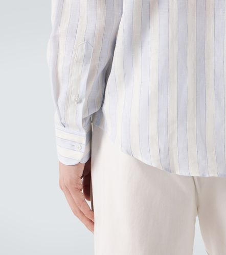 Dunhill Camicia in lino a righe - Dunhill - Modalova