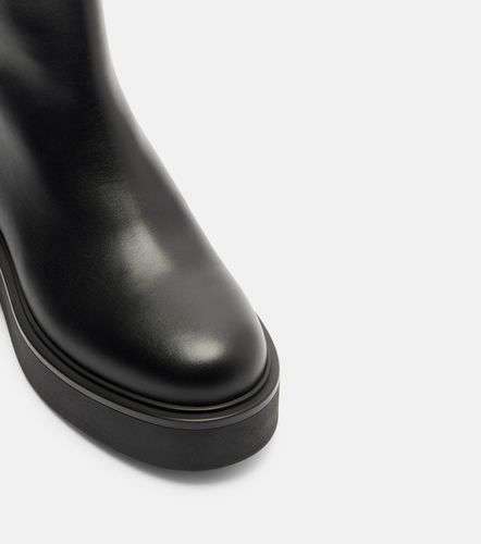 Botines con plataforma Hiro de piel - Gianvito Rossi - Modalova
