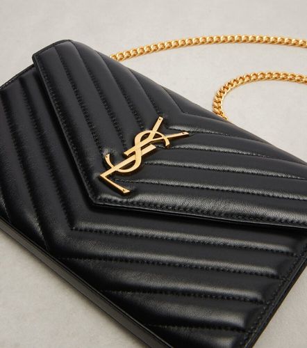 Cartera Cassandre de piel matelassé - Saint Laurent - Modalova