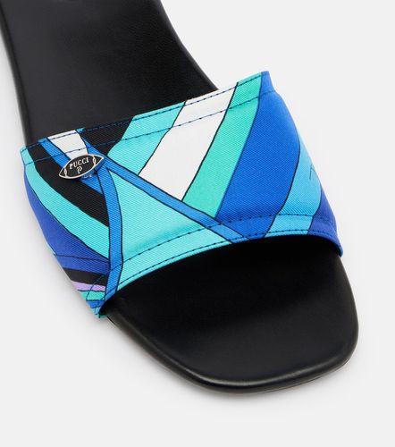 Pucci Yummy Iride twill slides - Pucci - Modalova