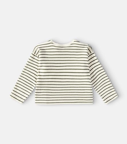 Sudadera Gaya de mezcla de algodón a rayas - Bonpoint - Modalova