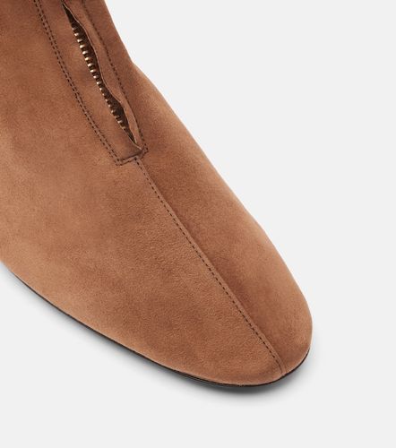 Easy Does It shearling-trimmed suede ankle boots - Herbert Levine - Modalova