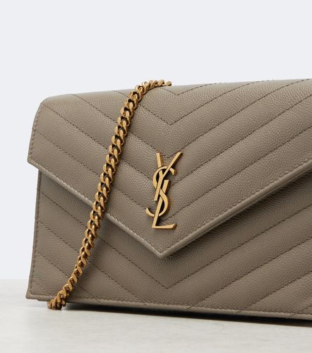 Cartera con cadena Cassandre de piel matelassé - Saint Laurent - Modalova