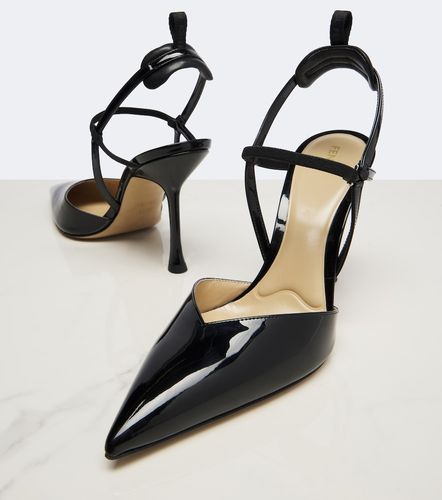 Very Colibri leather slingback pumps - Fendi - Modalova