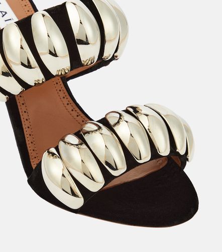 Alaïa Mules Tribale in suede - Alaia - Modalova