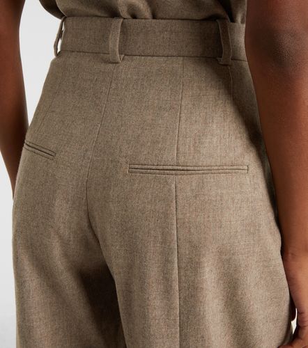 Dugan wool-blend tapered pants - Khaite - Modalova