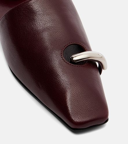 Tory Burch Mules de piel perforada - Tory Burch - Modalova