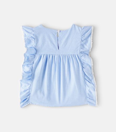 Top Mala en chambray de algodón - Louise Misha - Modalova