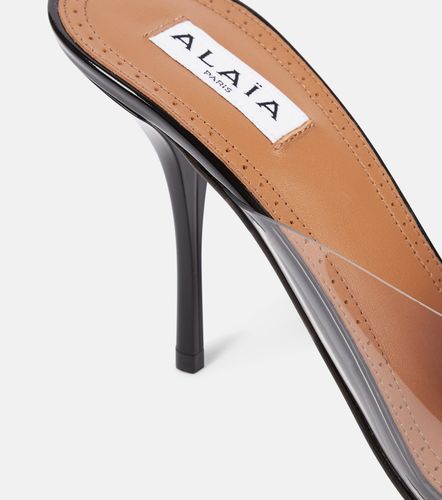 Alaïa Mules Le Cœur Abstrait 90 de charol - Alaia - Modalova