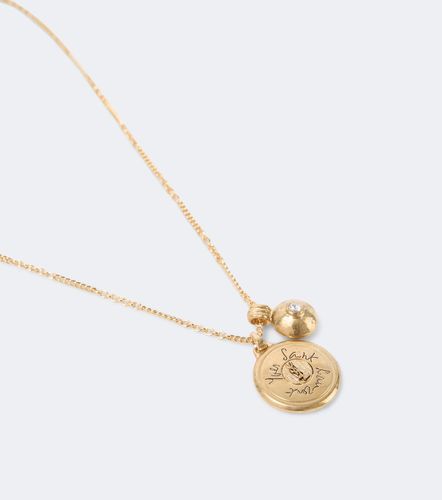 Cassandre embellished chain necklace - Saint Laurent - Modalova