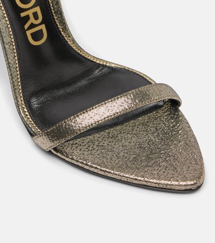 Padlock 105 metallic sandals - Tom Ford - Modalova