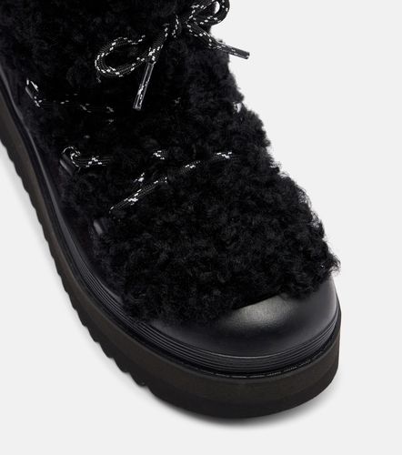 Stivaletti Mellow in suede e shearling - Tory Burch - Modalova