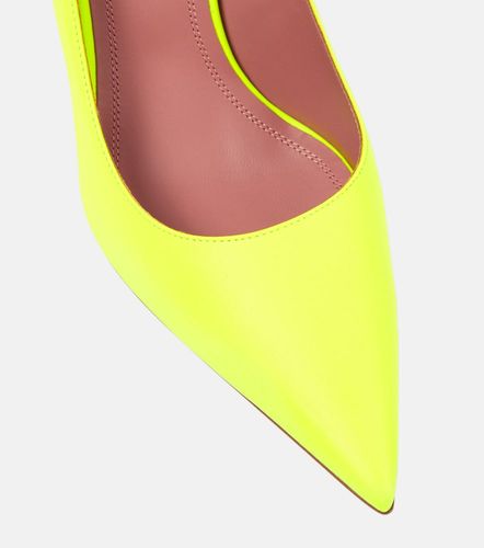 Amina Muaddi Ami leather pumps - Amina Muaddi - Modalova