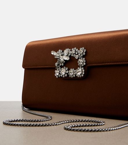 Clutch Small in raso con cristalli - Roger Vivier - Modalova