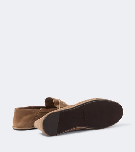 Le Loafer suede penny loafers - Saint Laurent - Modalova