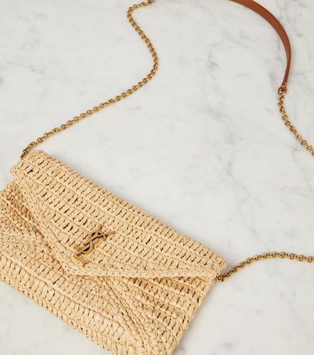 Borsa a spalla Cassandre Mini in rafia - Saint Laurent - Modalova