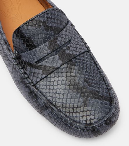 Mocasines Gommino de piel grabada - Tod's - Modalova
