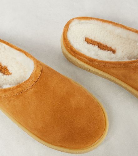 Fozee shearling-lined suede slippers - Isabel Marant - Modalova