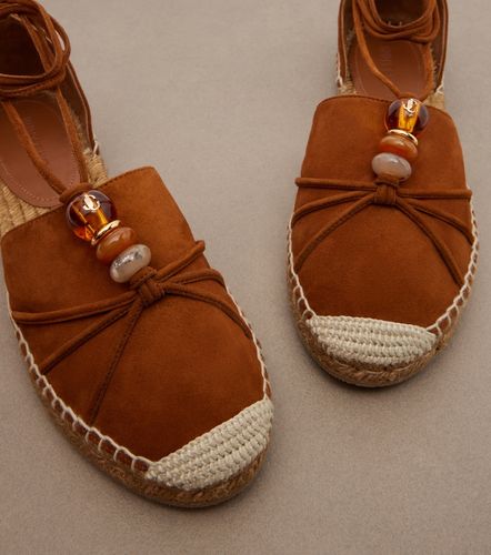 Lemi embellished suede espadrilles - Jimmy Choo - Modalova
