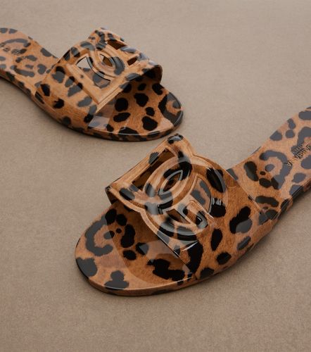 Sandalias estampadas con DG - Dolce&Gabbana - Modalova