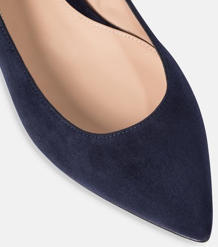 Gianvito suede ballet flats - Gianvito Rossi - Modalova