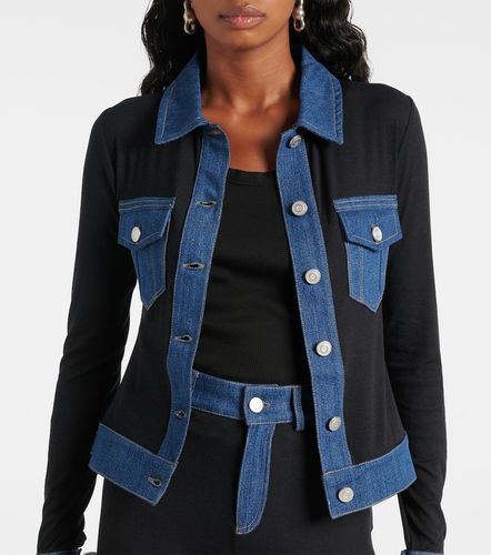 Coperni Denim-trimmed top - Coperni - Modalova