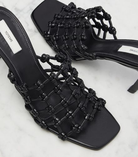 Toteme Mules de piel - Toteme - Modalova