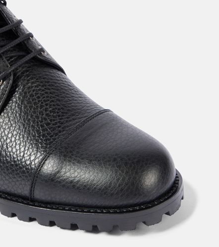 Lugata leather lace-up boots - Manolo Blahnik - Modalova