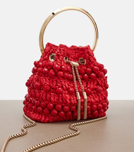 Secchiello Bon Bon Small in rafia - Jimmy Choo - Modalova