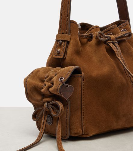 Secchiello Multipocket Mini in suede - Acne Studios - Modalova