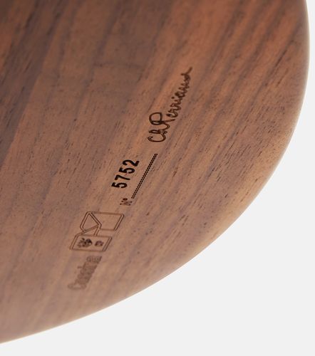 Cassina Meribel walnut stool - Cassina - Modalova