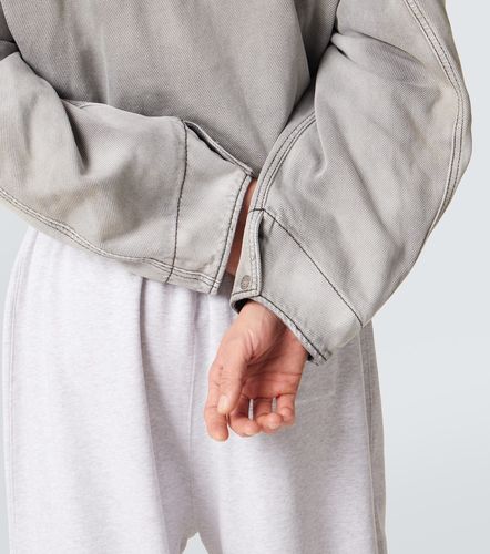 Giacca di jeans con pelle - Acne Studios - Modalova