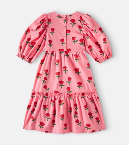 Vestido largo Roses de algodón - Mini Rodini - Modalova