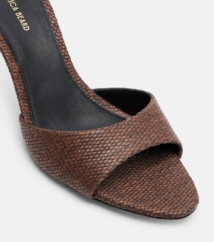 Mules in canvas con pelle - Veronica Beard - Modalova