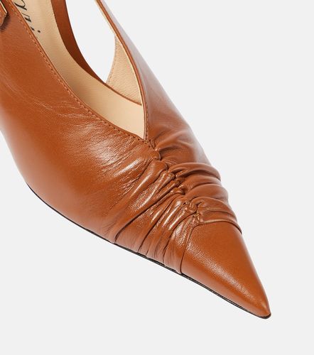 Blumarine Leather slingback pumps - Blumarine - Modalova