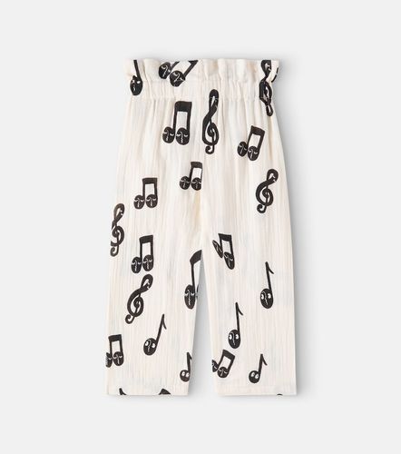 Pantalones Notes de muselina de algodón - Mini Rodini - Modalova