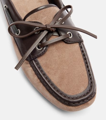 Monili suede mules - Brunello Cucinelli - Modalova