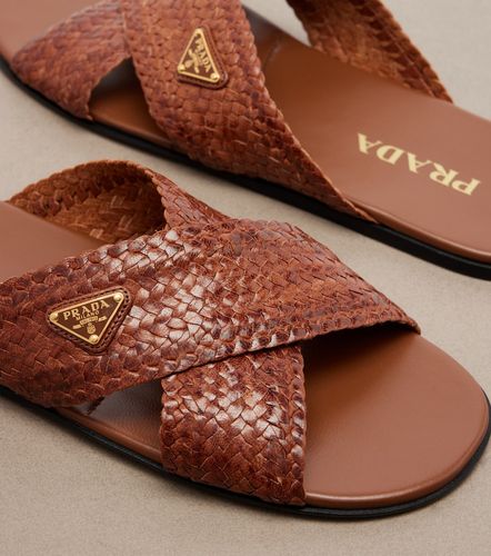 Prada Slides in pelle - Prada - Modalova