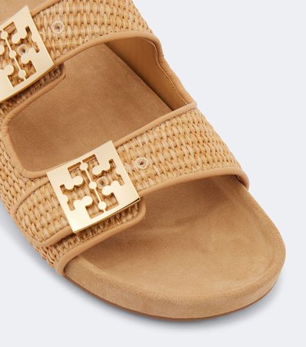 Mellow raffia-effect slides - Tory Burch - Modalova