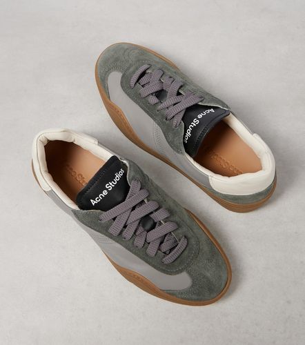 Sneakers Bars in suede e pelle - Acne Studios - Modalova