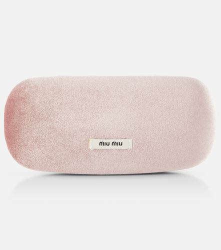 Miu Miu Gafas ovaladas con logo - Miu Miu - Modalova