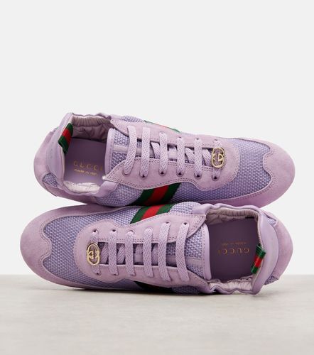 Sneakers Shift con suede - Gucci - Modalova