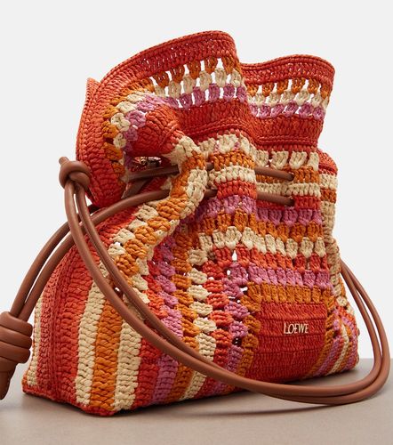 Paula's Ibiza Flamenco Medium raffia clutch - Loewe - Modalova