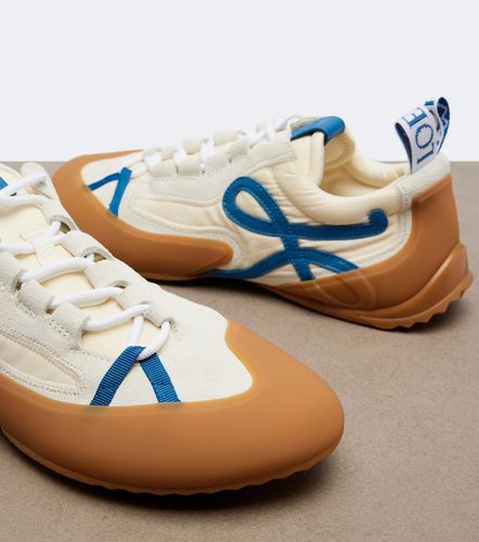 Grip Anagram suede-trimmed sneakers - Loewe - Modalova